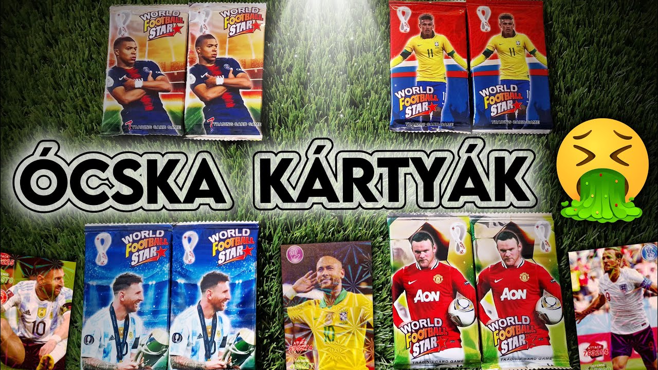 World Football Stars Focis K&aacute;rtya | Gagyi K&iacute;nai K&aacute;rty&aacute;k Szt&aacute;rokkal!