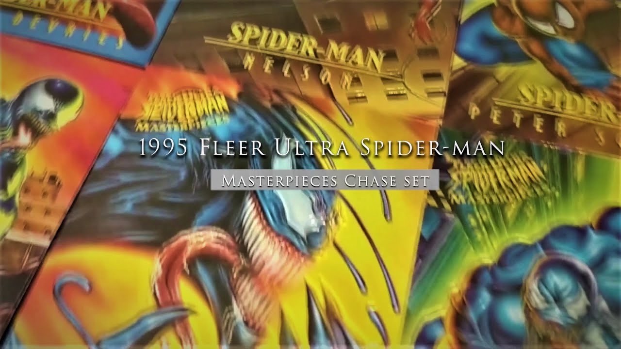 1995 Fleer Ultra Spider-man Masterpieces Chase Cards [Chromium Cards]