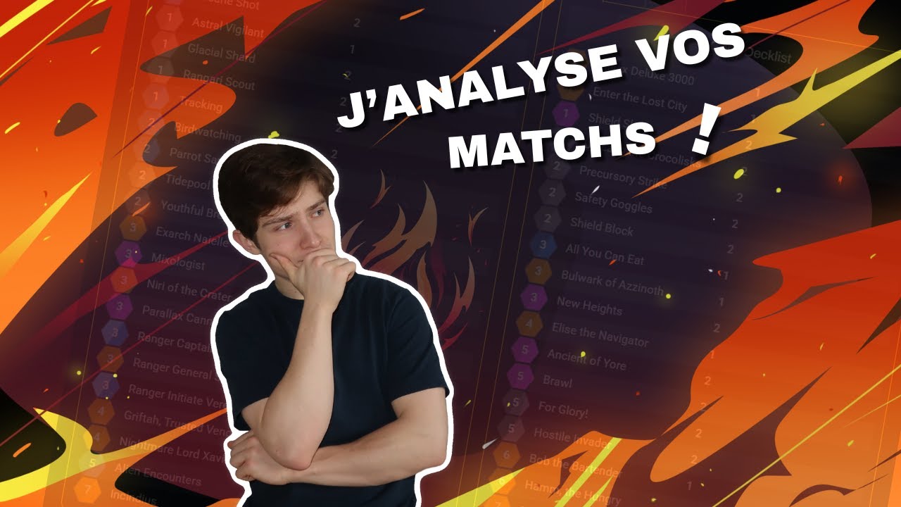 J'analyse vos matchs dans un nouveau format !