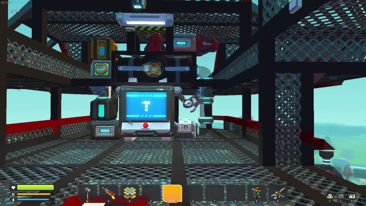 ScrapMechanic - flying base