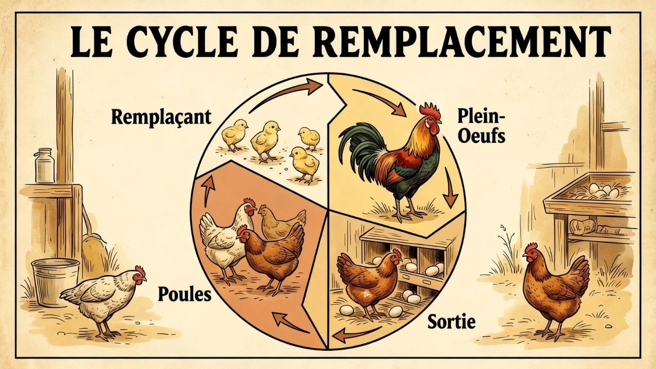 ARRÊTEZ DE GASPILLER DE L'ARGENT ! La RÈGLE D'OR pour votre COQ et POULE que personne ne vous dit.