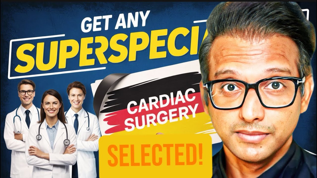 The PATHWAY to SUPER-SPECIALTY Medical Training in GERMANY(Foreign Doctors must Know!)