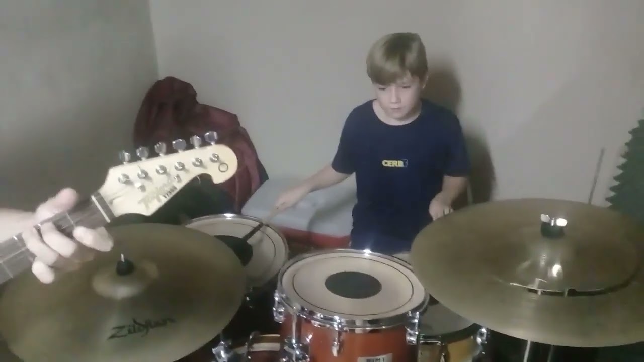 Eu eo João tocando dia 21/03/2018