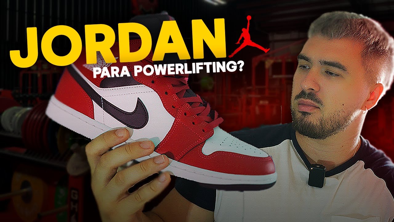 ¿JORDAN 1 para entrenar POWERLIFTING? 🏋️‍♂️