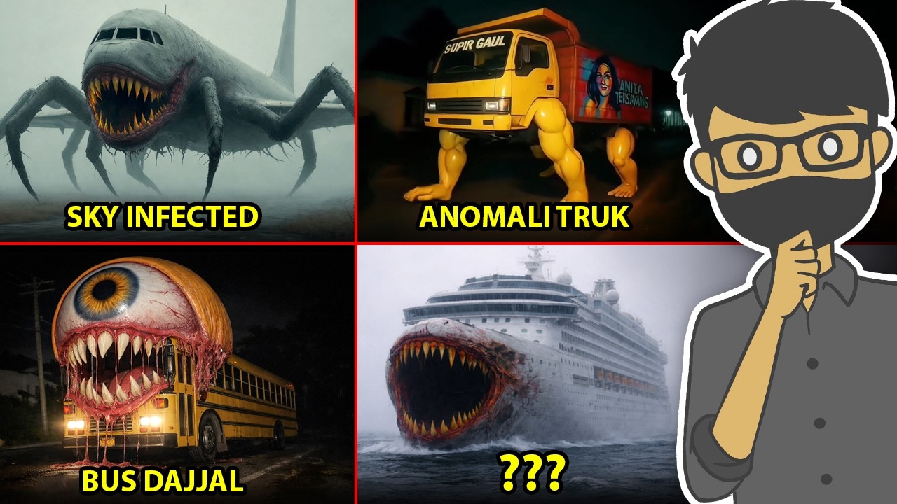 PENAMPAKAN ANOMALI SKY INFECTED, TRUK, BUS DAJJAL, DLL