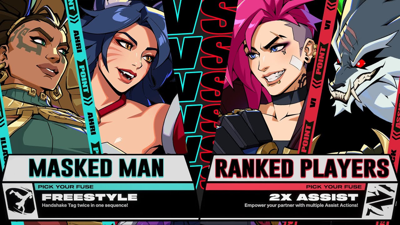 MaskedMan (Ahri / Illaoi) 1500RP Ranked Match - 2XKO