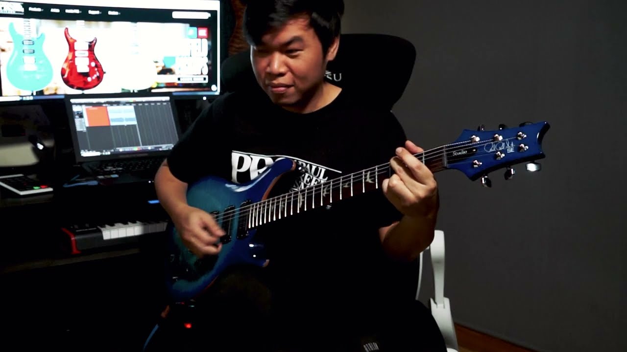 2025 - PRS SE Studio Flame Maple Top - Hiendguitar