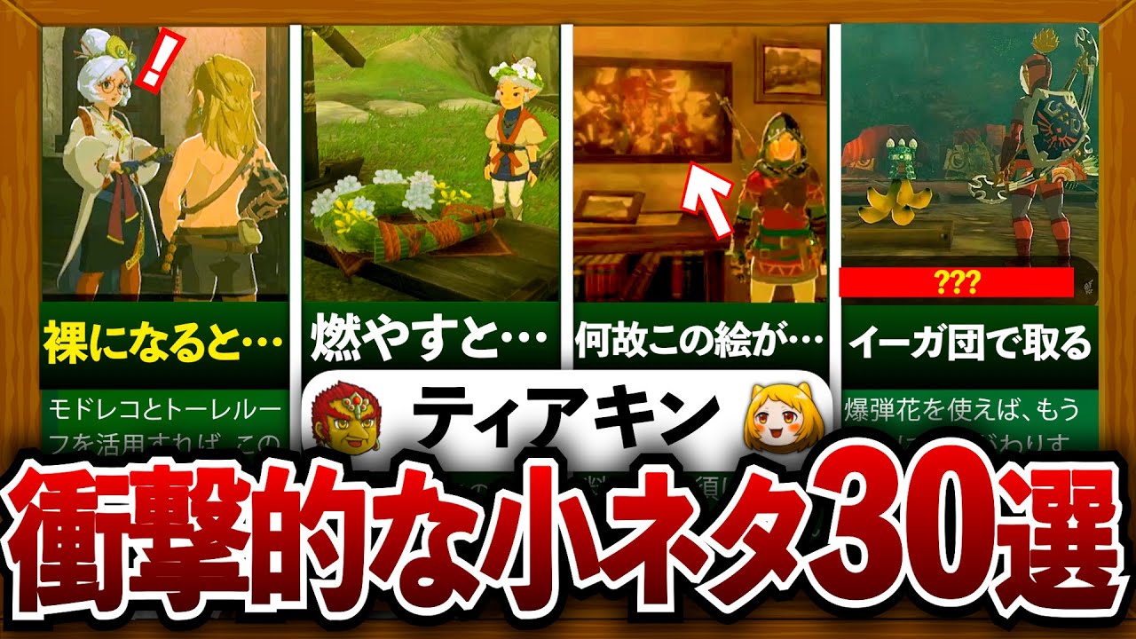 【ティアキン】99%が知らない隠された小ネタ集30選！