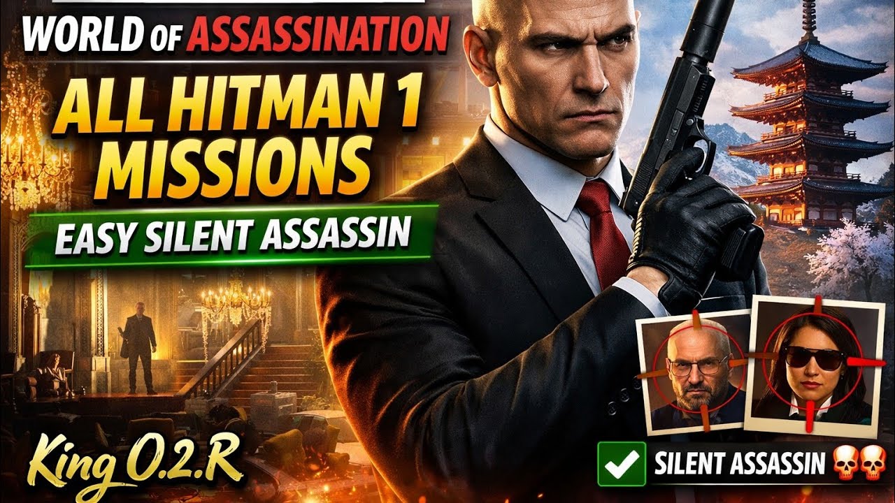 Hitman : World of Assassination – All HITMAN 1 Missions | Easy Silent Assassin Guide