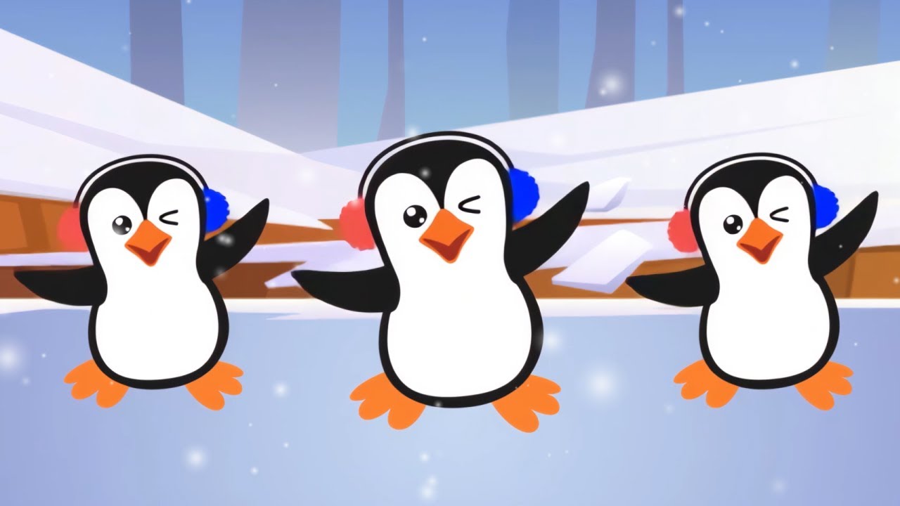 Penguin Wiggle Song  🐧🎶 I Dance Song for Kids✨ I  Singing Penguin