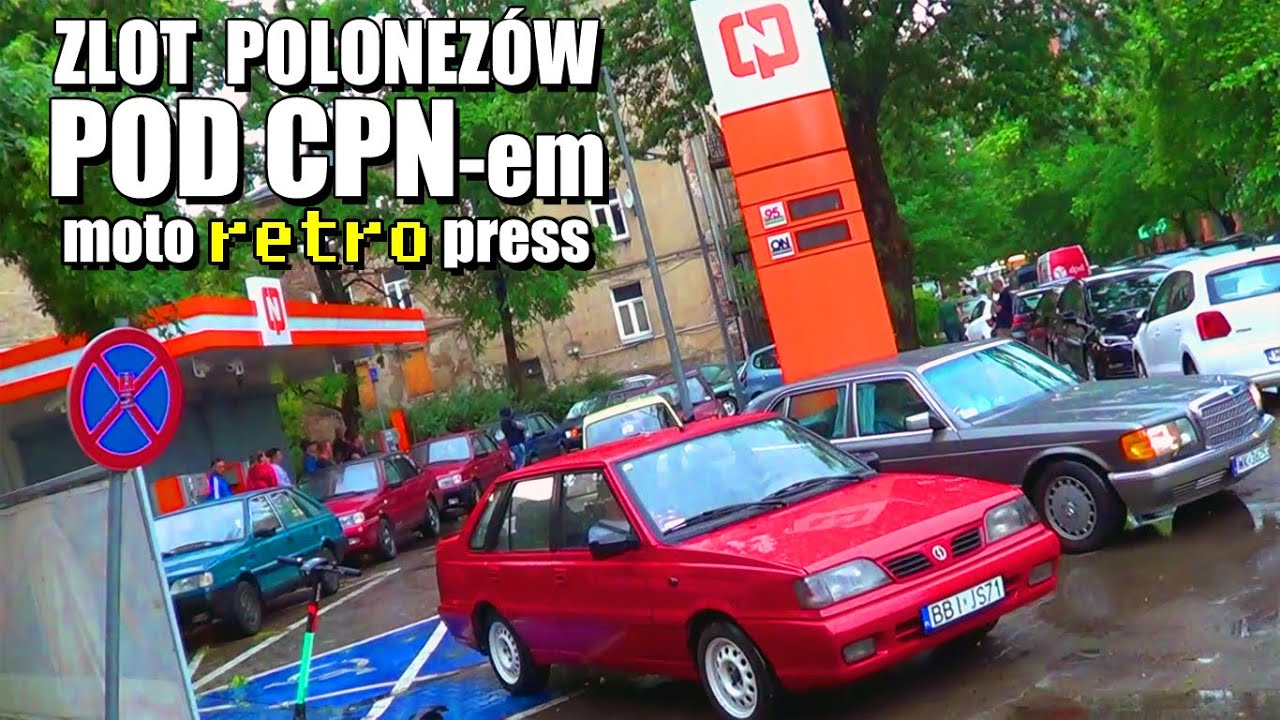 Zlot Polonezów pod CPN-em w Warszawie + inne klasyczne auta!