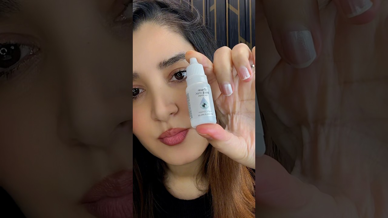 Colour changing eye drops #shorts