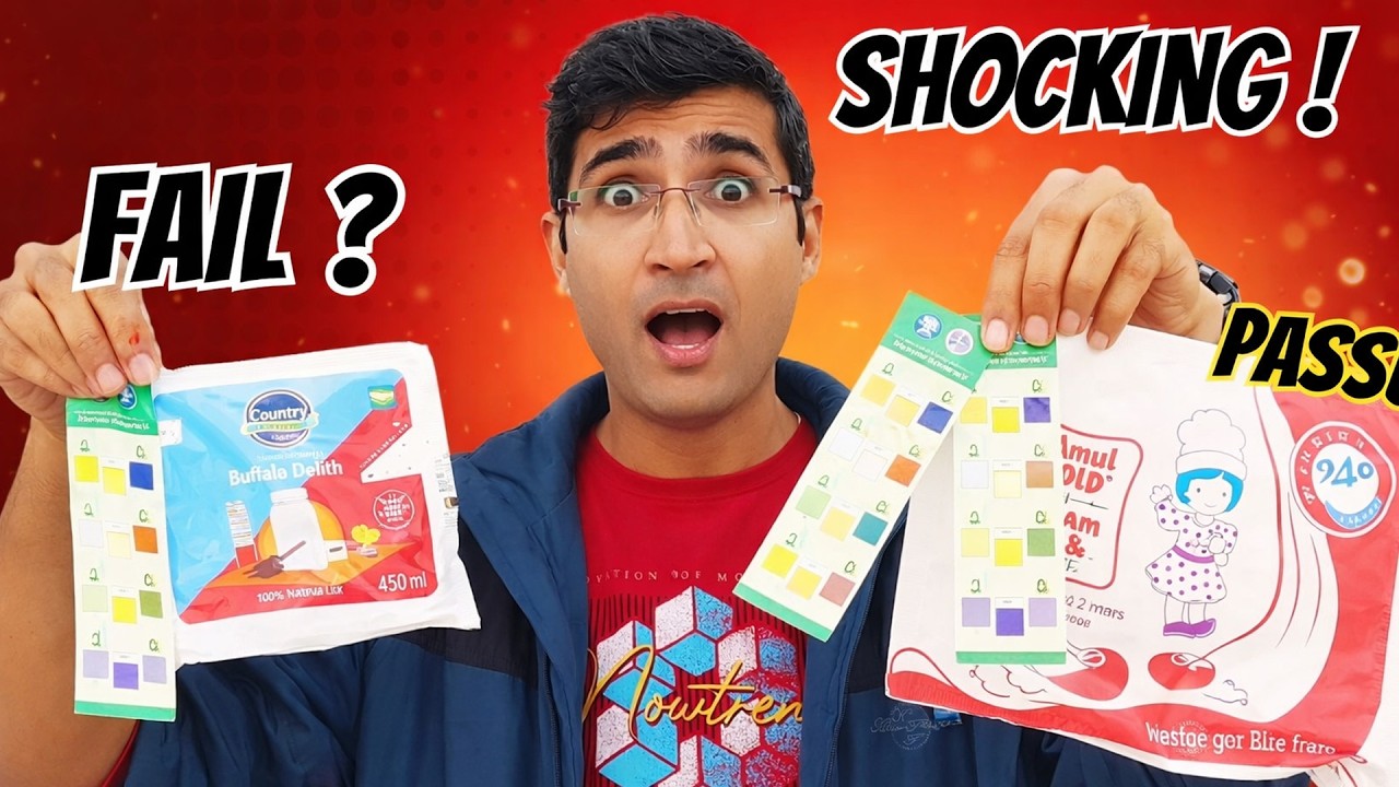 Amul Milk VS Country Delight Milk Testing | Tested the Most Popular Milk Brand  | SHOCKING RESULT