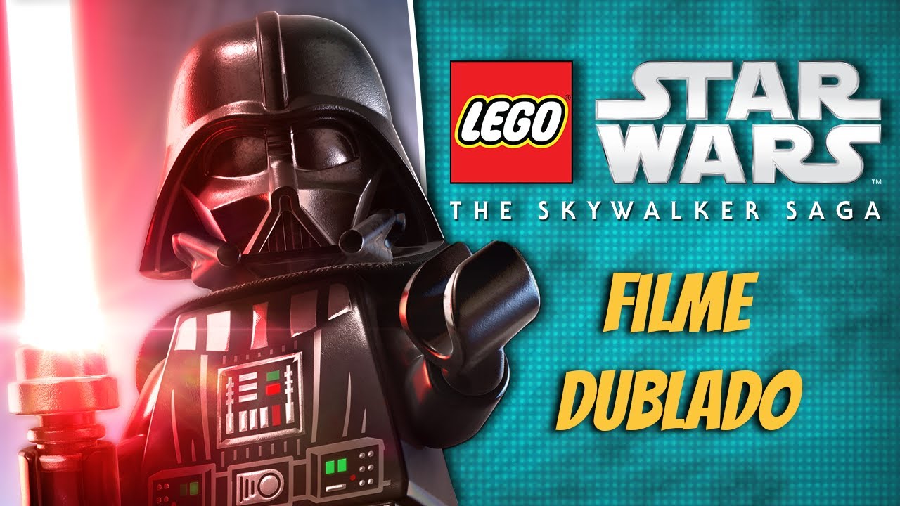LEGO STAR WARS - A SAGA SKYWALKER | FILME COMPLETO DUBLADO | DO INÍCIO AO FIM | TODOS OS EPISÓDIOS