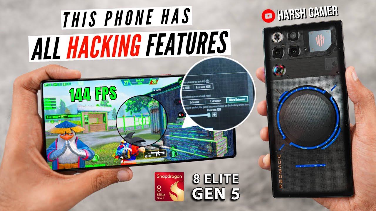 This Phone Has All Hacking Features - Redmagic 11 Pro Plus 😱
