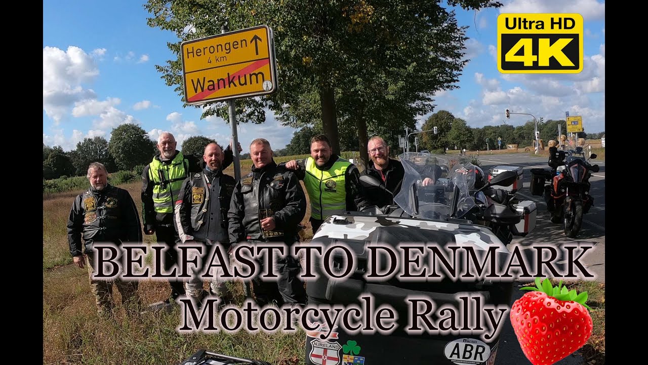 Belfast to Denmark weekend motorbike trip | MB Denmark - Motorcycle Rally PART 1