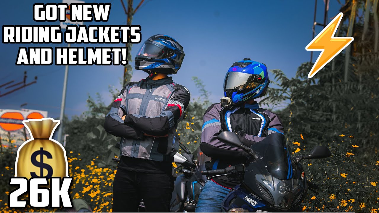 New Rynox Riding Jacket 😍 & SOL Helmet | Rynox Tornado Pro 3, Storm Evo | Roadman Rohan