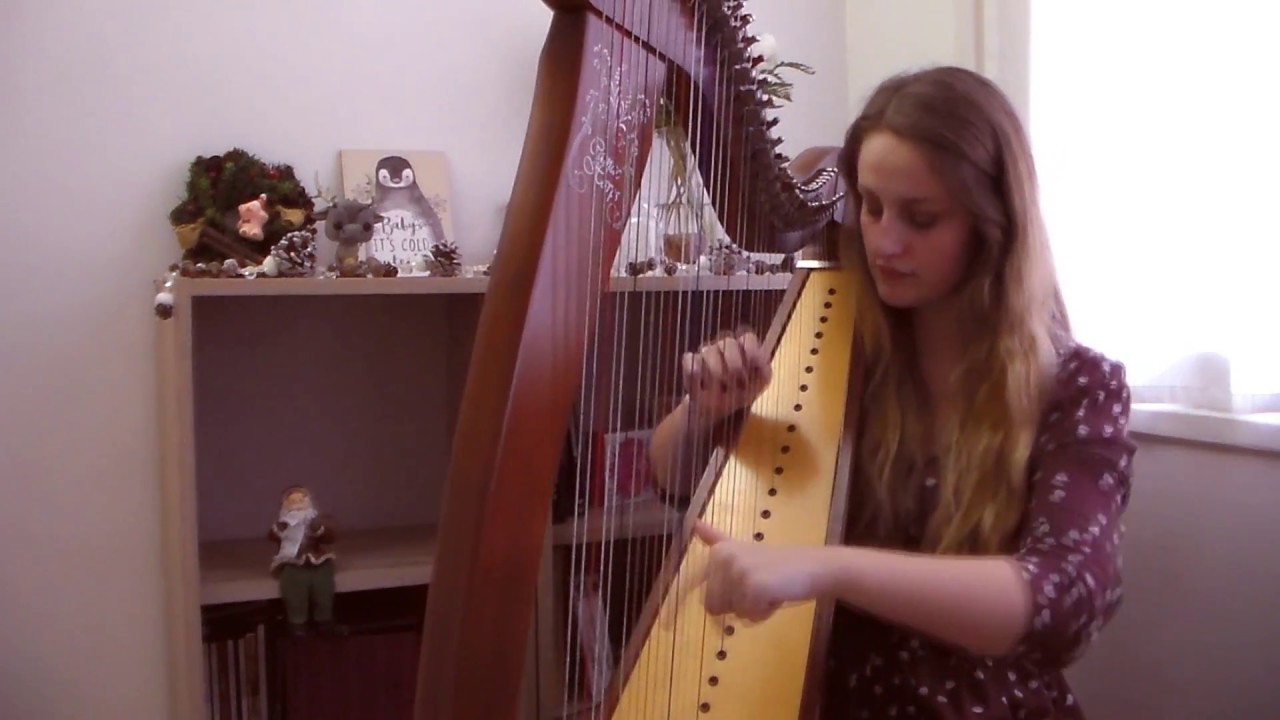 Moana - How Far I'll Go (Harp Cover)
