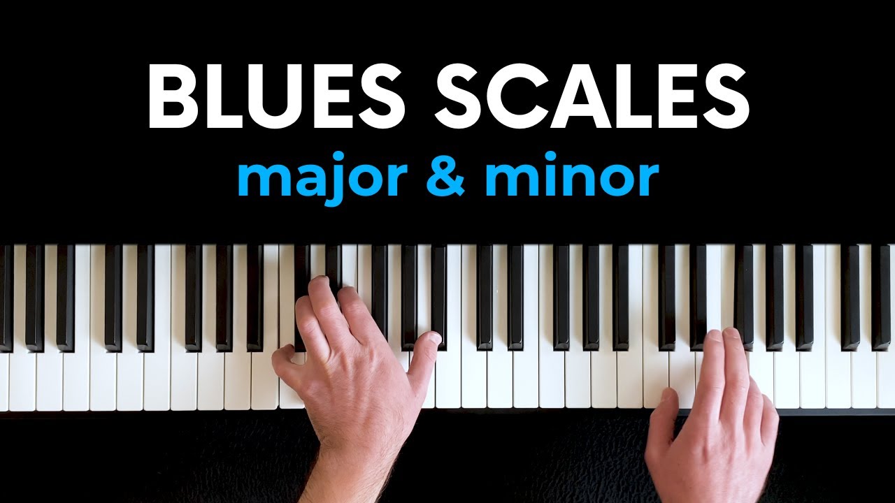 How to play BLUES SCALES on piano
