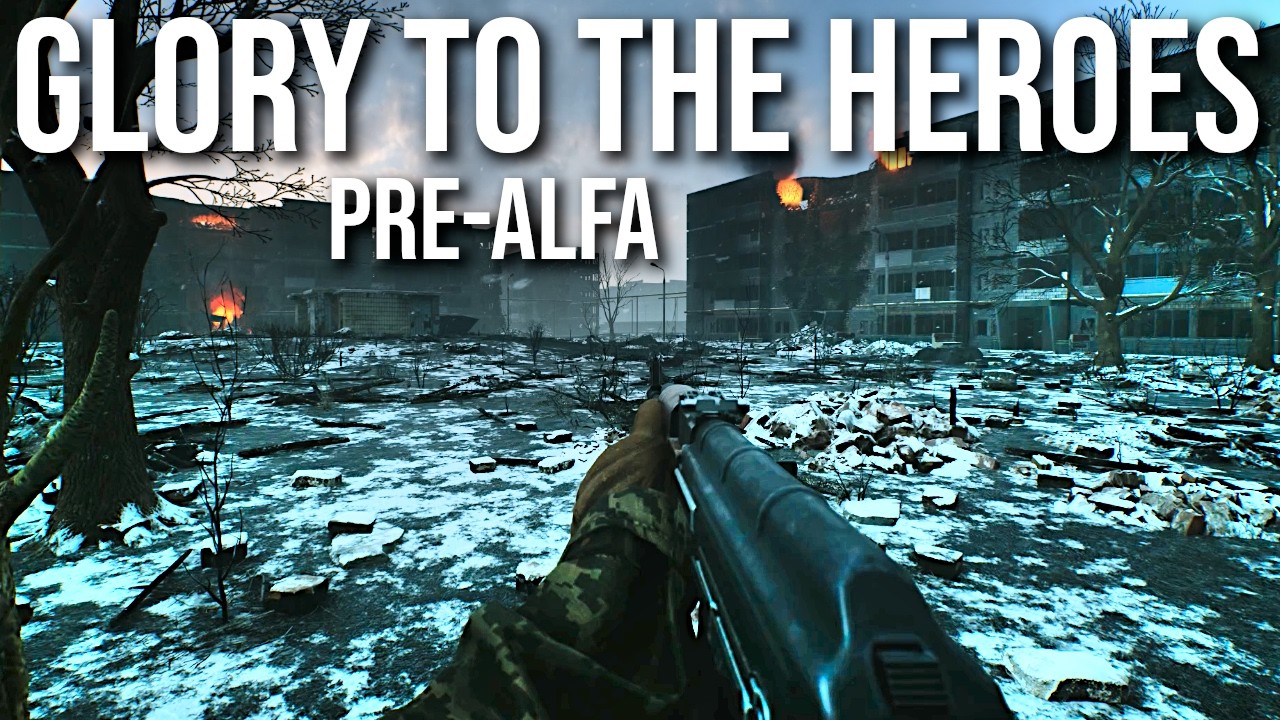 BRUTALNY FPS o Wojnie Ukrainy z Rosją - Wrażenia z gry (Glory To The Heroes)