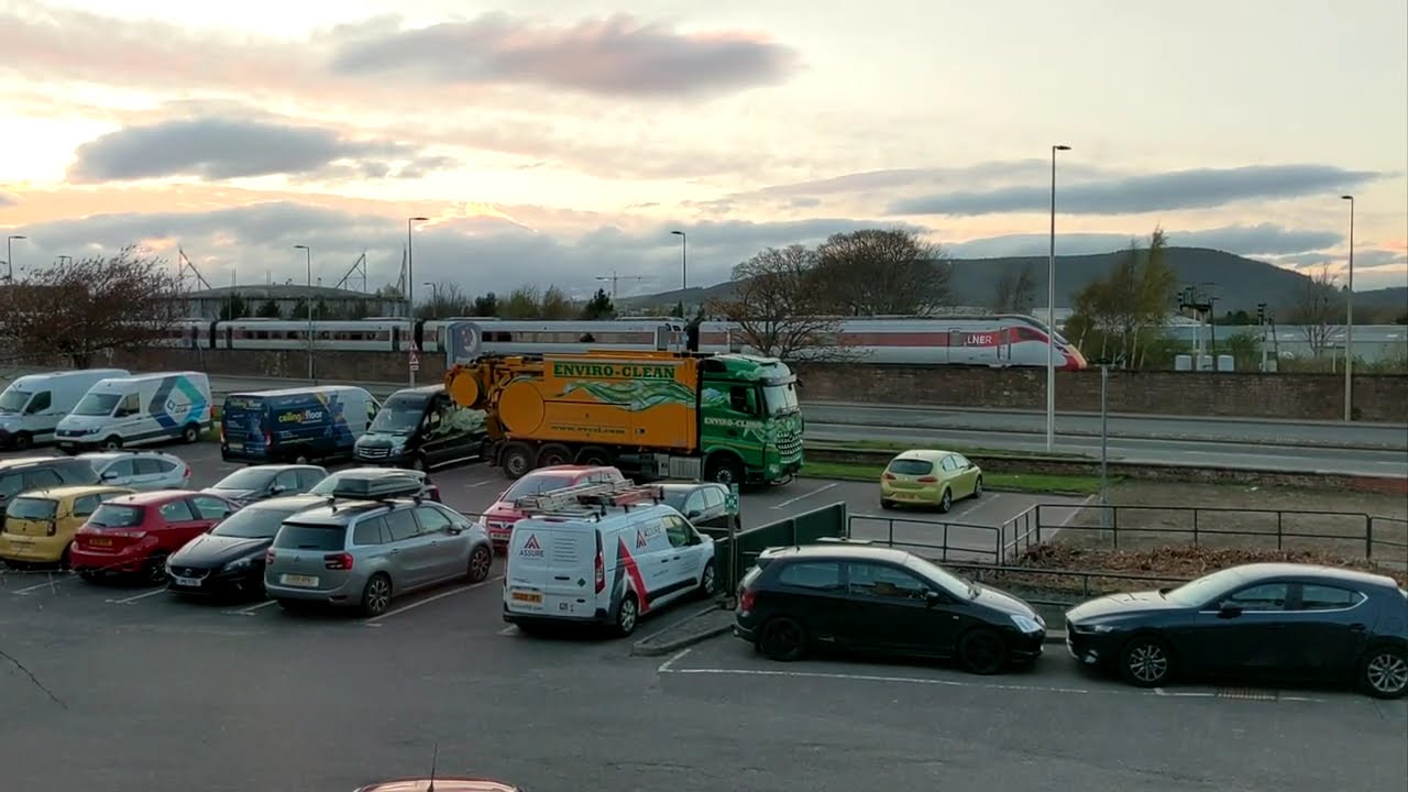 Train Spotting in Inverness, Scotland
