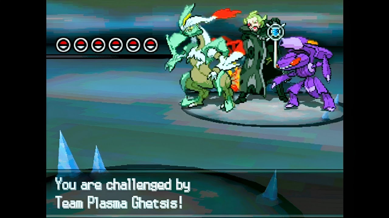 Pokemon Volt White 2 Redux - Team Plasma Boss Ghetsis, Kyurem White @ Giant Chasm (Challenge Mode)