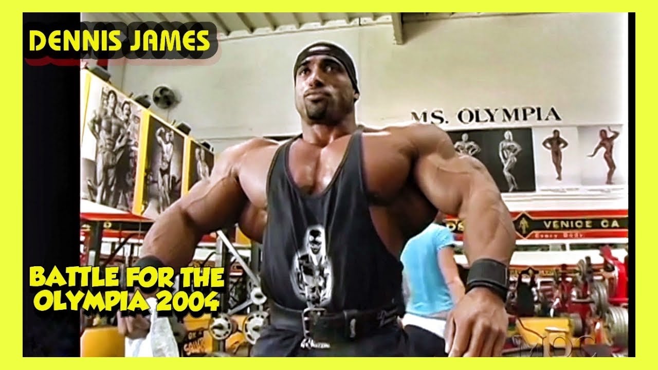 DENNIS JAMES - CHEST - BATTLE FOR THE OLYMPIA 2004