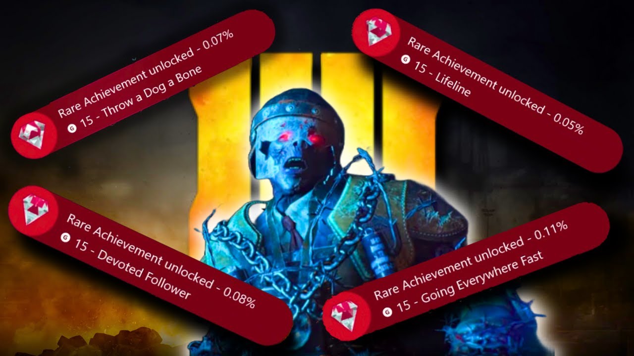 Unlocking the rarest Black Ops 4 Zombies achievements