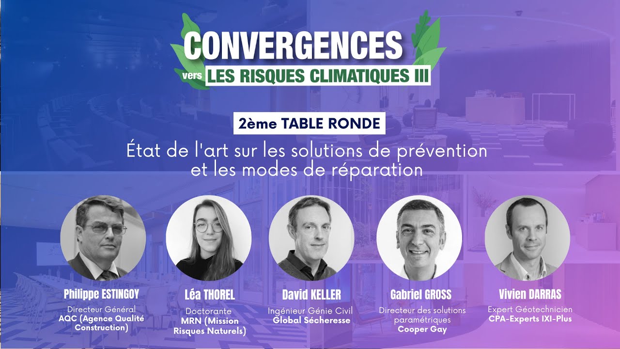 Convergences vers Les Risques Climatiques III - Table ronde 2