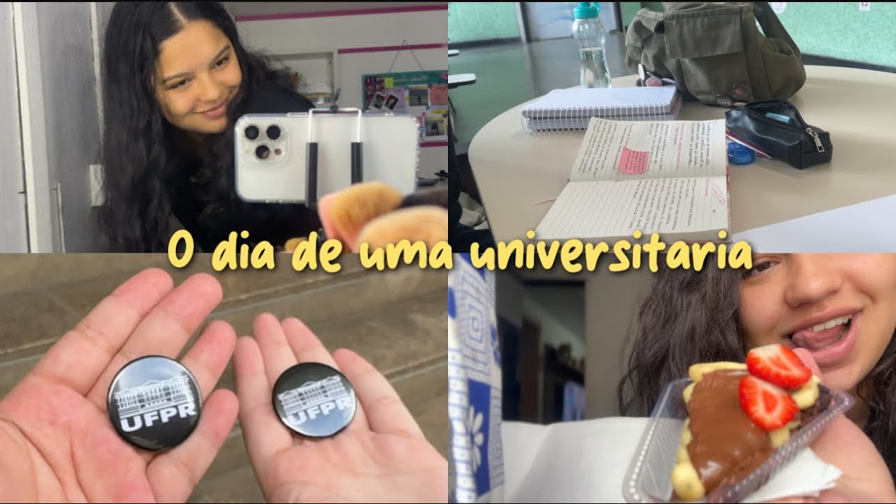 A vida de uma univeraitária - 24 horas comigo