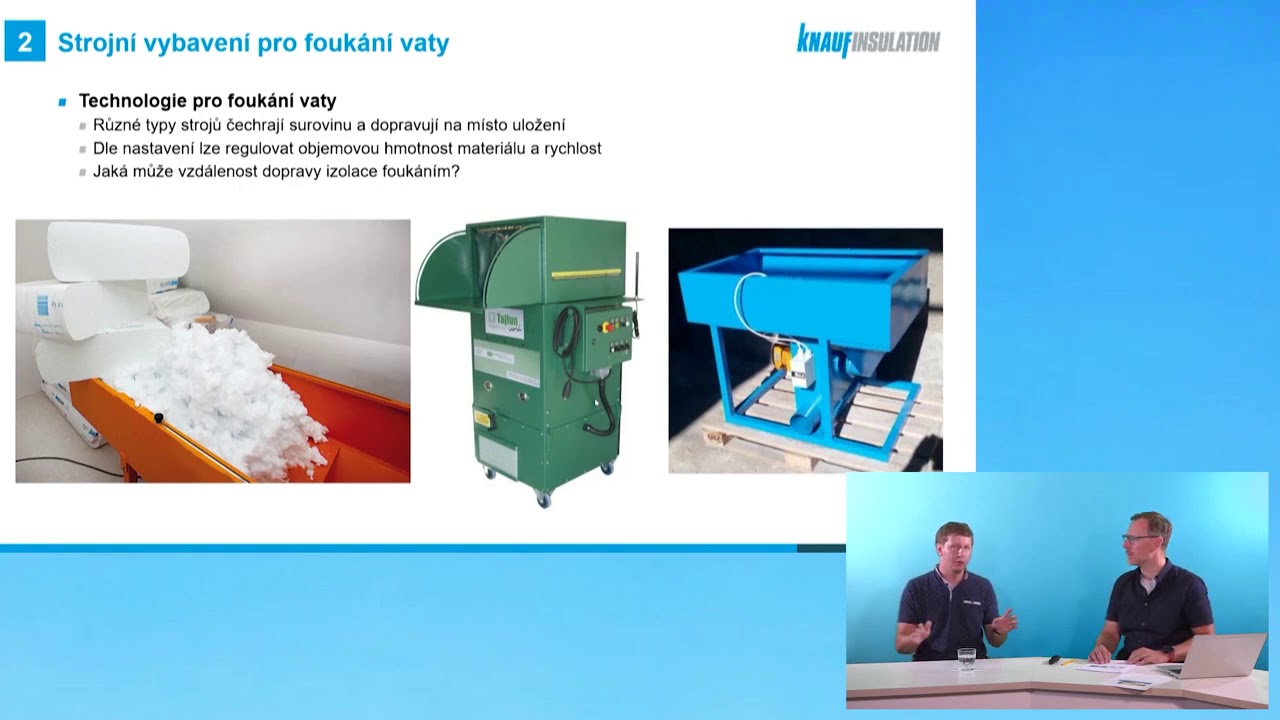 Webinář - Foukaná izolace - efektivní řešení pro půdní prostory a dutiny