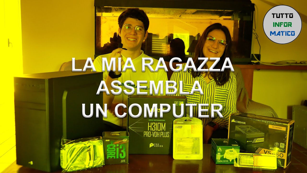 La mia ragazza assembla un computer da 450 Euro