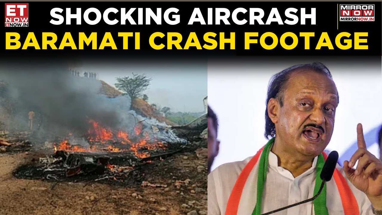 Maharashtra Deputy CM Ajit Pawar Killed In Tragic Plane Crash Near Baramati Airport | Top News