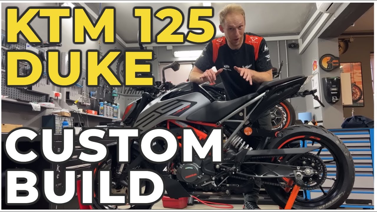 KTM 125 DUKE ► BUILD OFF Parts ► ( A CUSTOM MADE DUKE )
