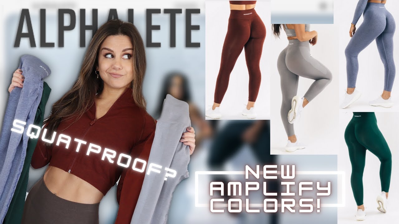 Лучшие ли леггинсы Alphalete Amplify? Обзор новых леггинсов Alphalete Amplify! #Alphalete