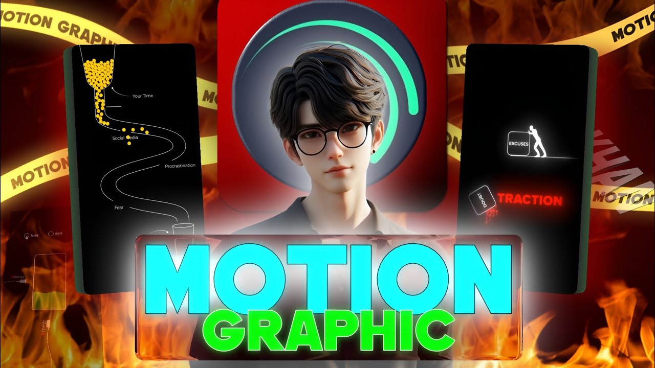 Alight Motion Growth Animation 🔥 Motion graphics