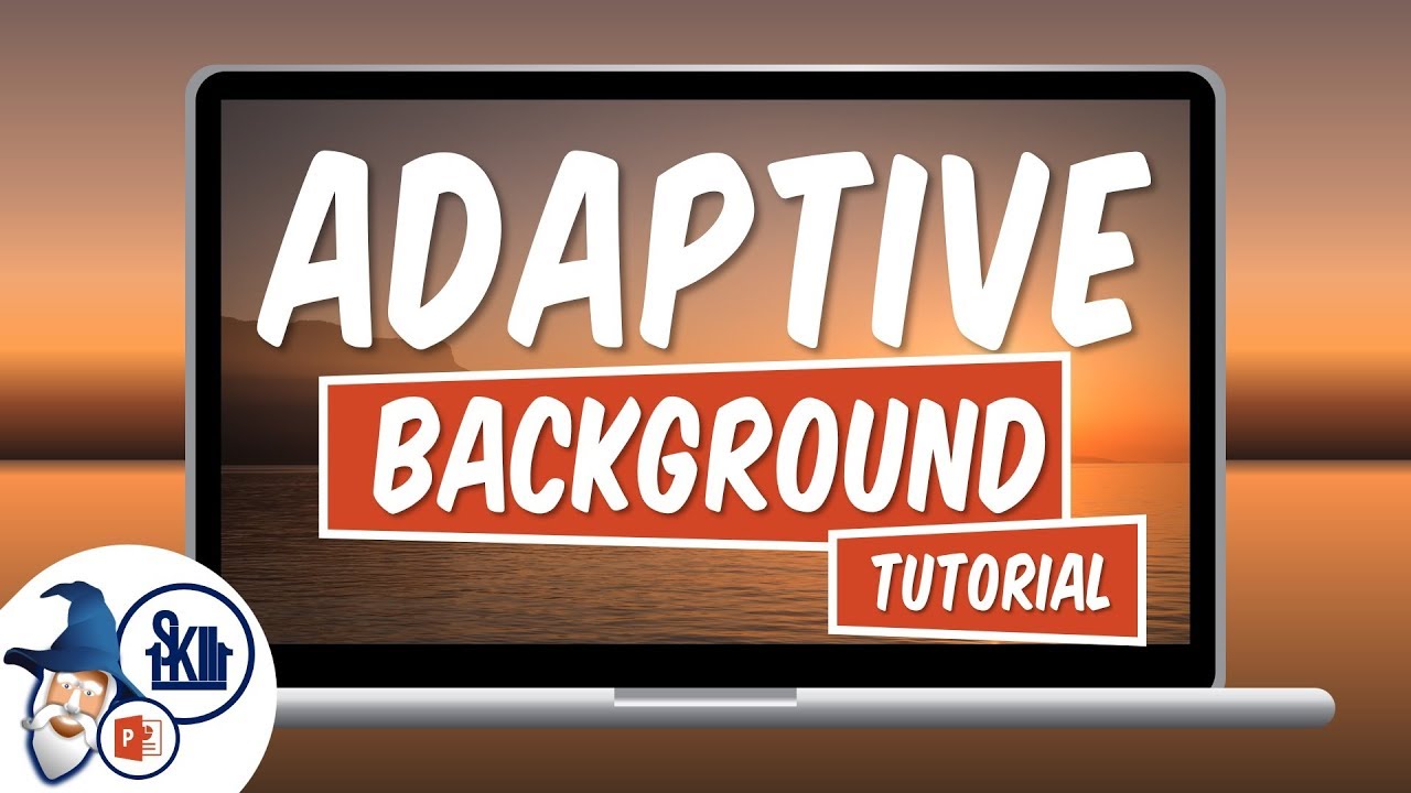 Adaptive Background Effect in PowerPoint