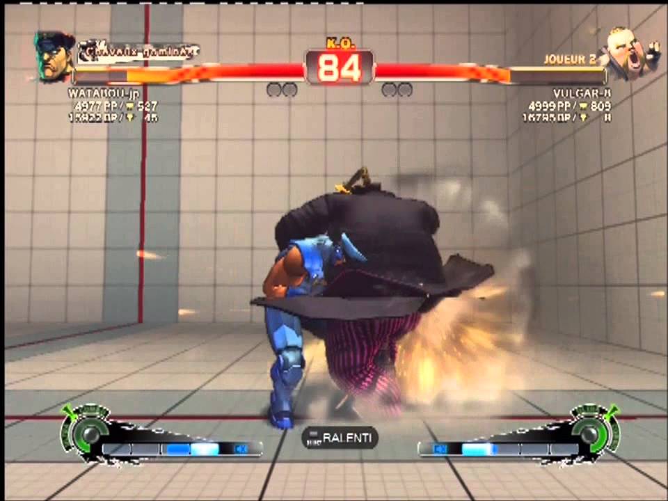 SSF4AE  WATABOU jp   bison) VS (rufus) VULGAR 8