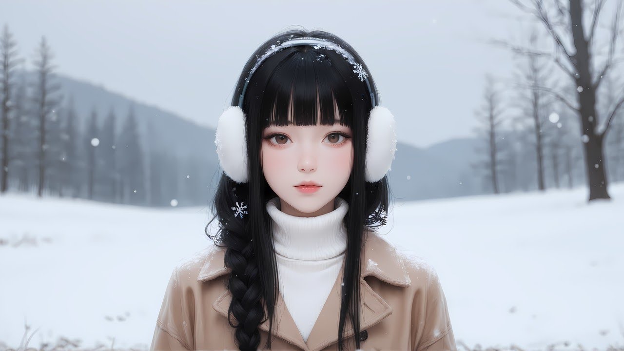 첫눈이 오면 | When First Snow Falls | AI Anime Music Video