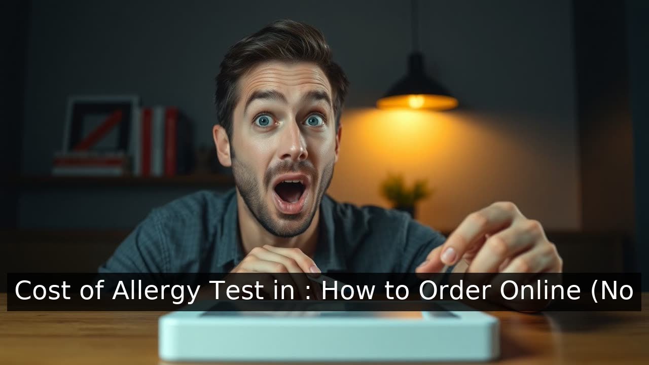 Cost of Allergy Test in 2026: How to Order Online (No Doctor Visit)