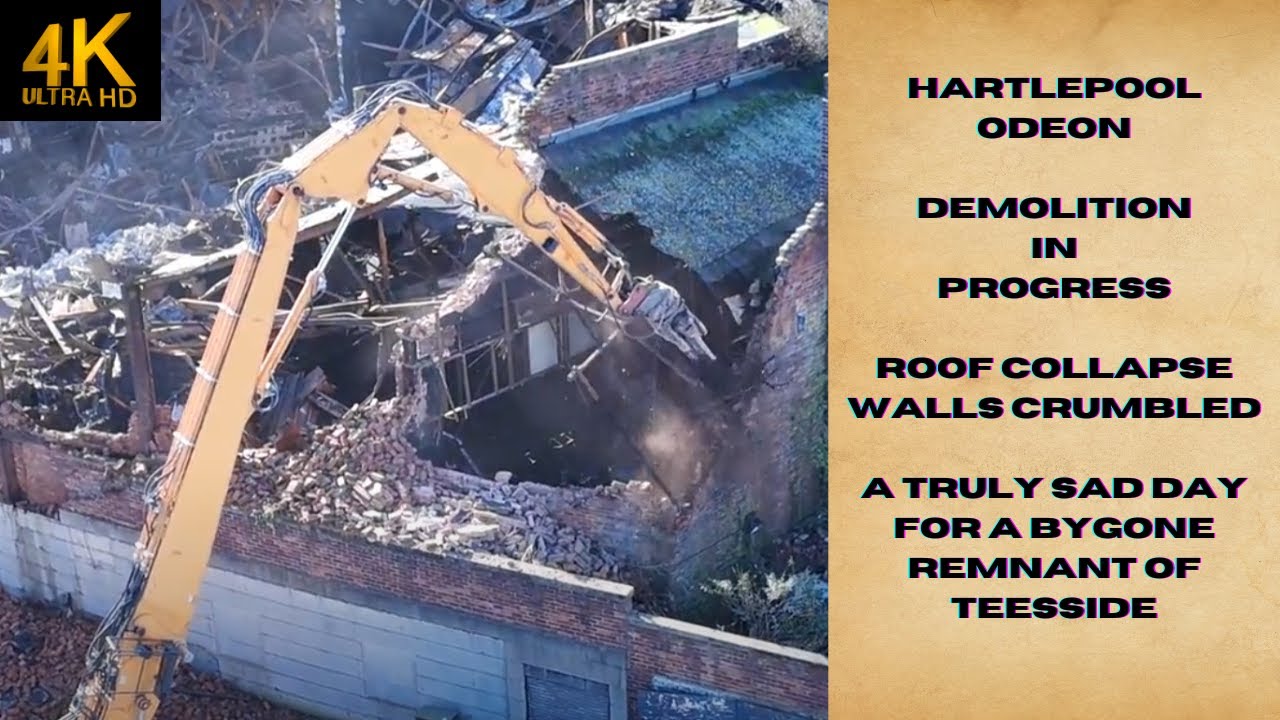 Hartlepool Odeon - Demolition