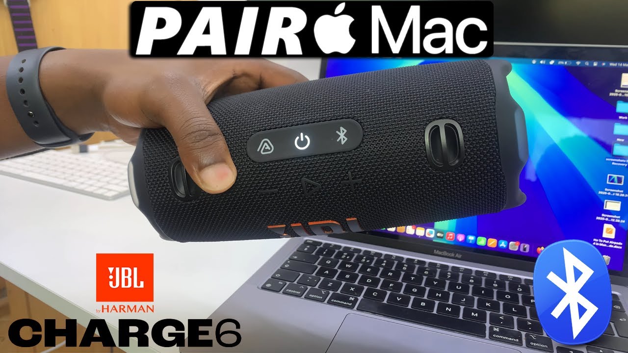 How To Connect JBL Charge 6 To Mac / MacBook via Bluetooth