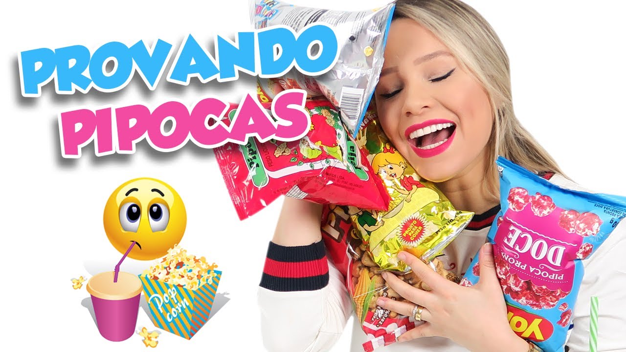 EXPERIMENTANDO PIPOCAS DIFERENTES