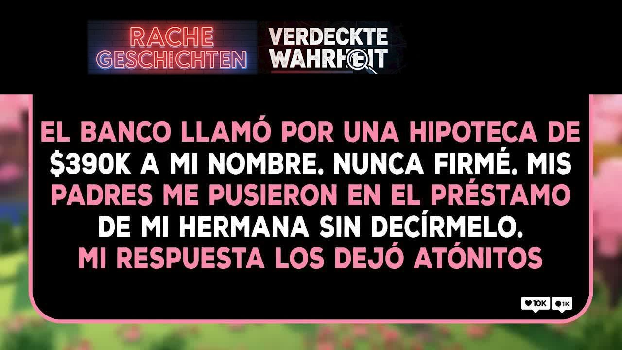 Mi Familia Sacó Un Préstamo De $390,000 A Mi Nombre Sin Decírmelo, Pero Yo Iba Un Paso Adelant