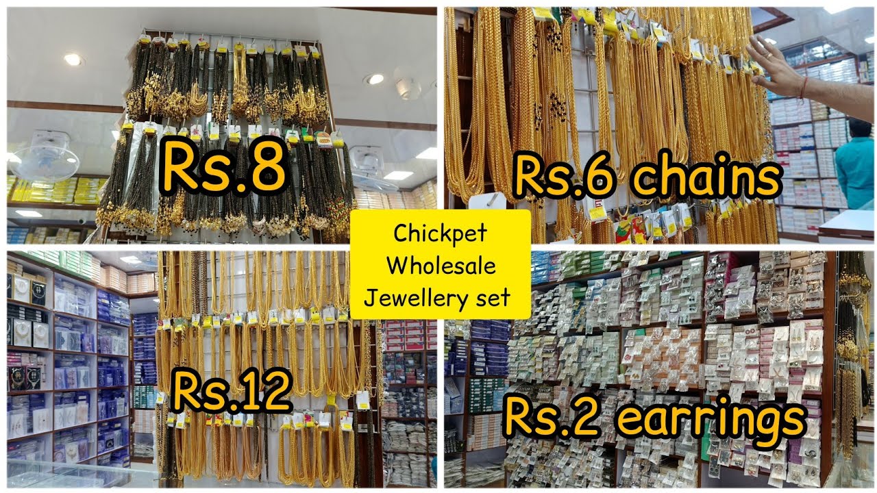 chickpet Bangalore wholesale fancy store| chickpet bridal sets|  Bangalore wholesale jewellery