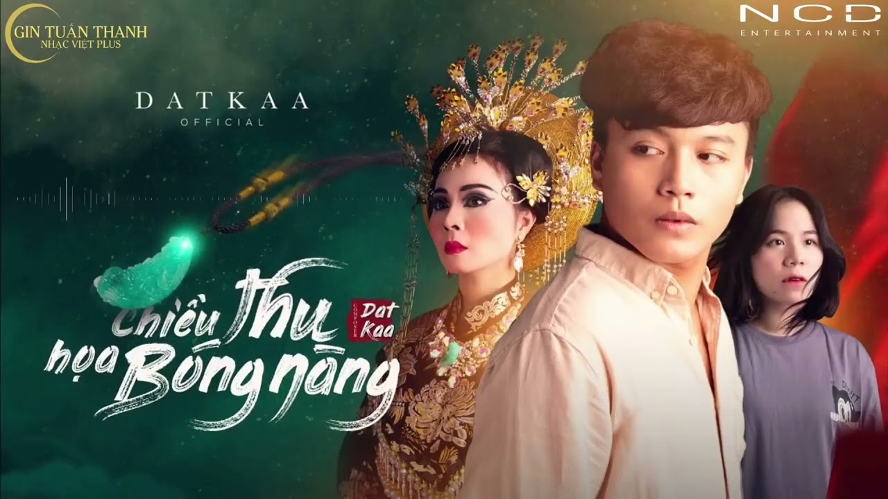 [KARAOKE] CHIỀU THU HỌA BÓNG NÀNG | DATKAA x QT BEATZ  (Tone Thấp)
