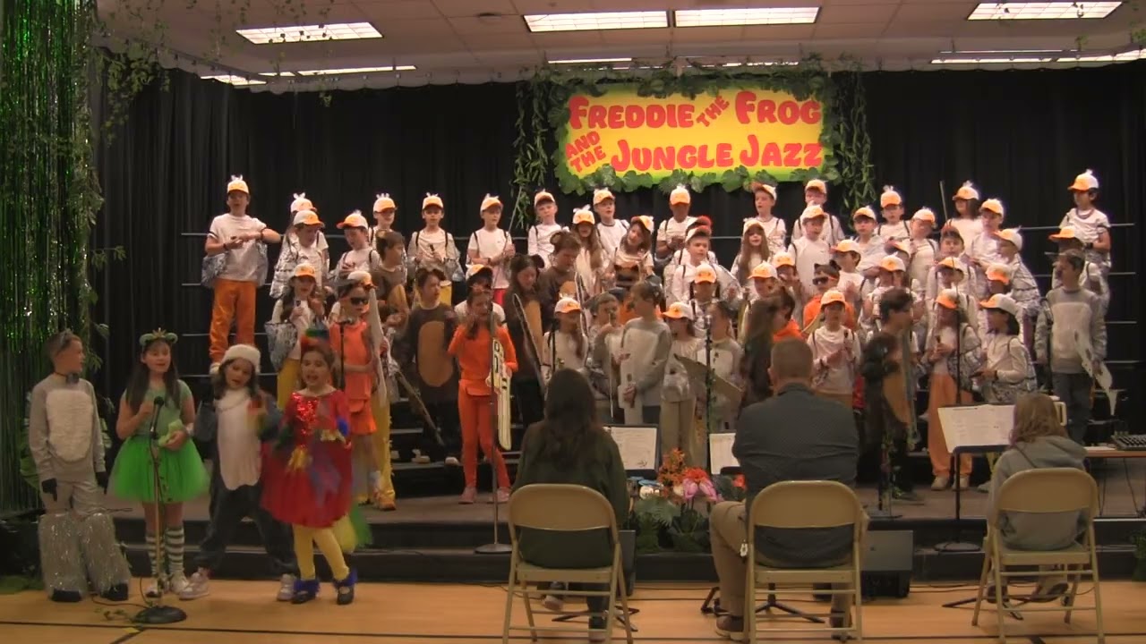 3rd Grade Musical Class of 2035 Freddie Frog and the Jungle Jazz