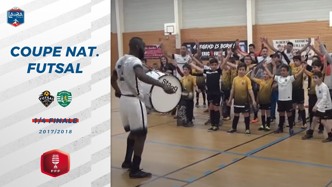 1/4 Coupe Nationale Futsal : Futsal Saône Mont D'or / Sporting Paris Futsal