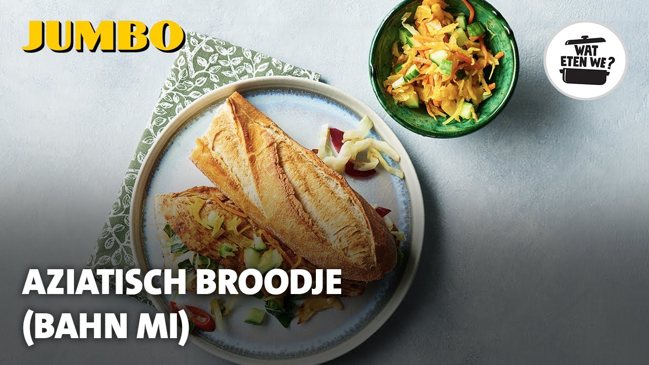 Wat eten we? Aziatisch broodje