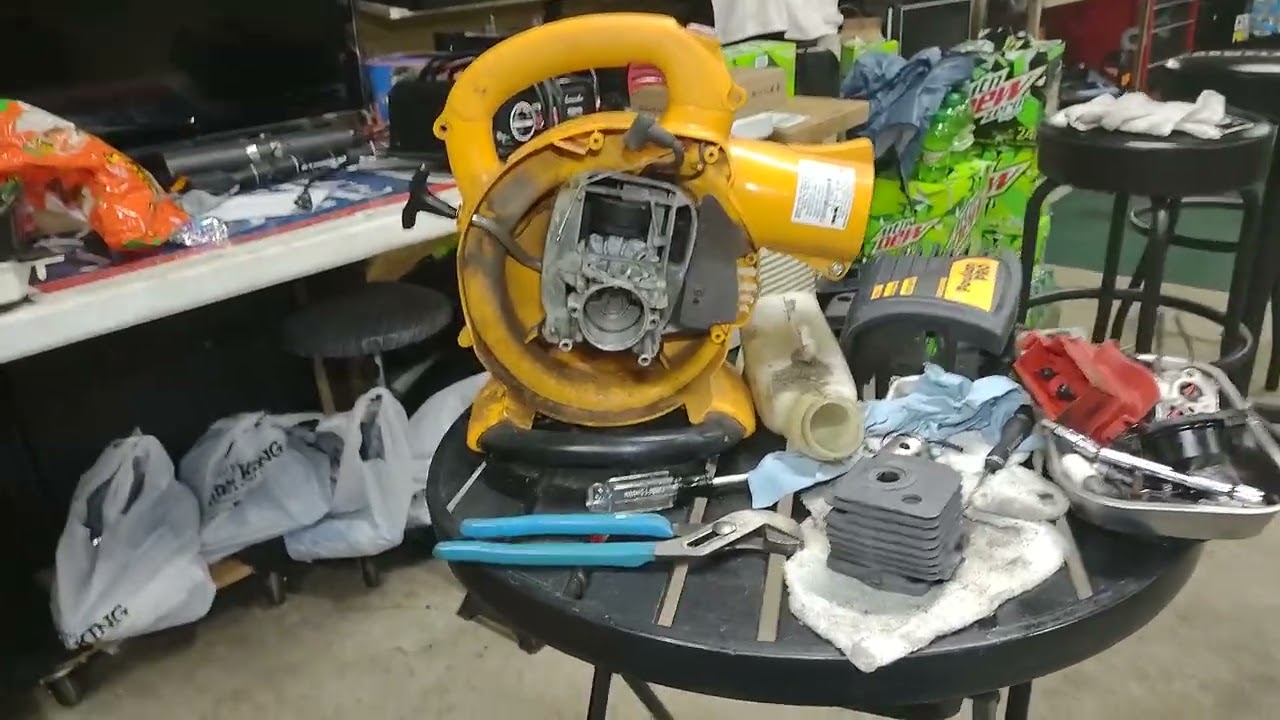 fixing a poulan pro 25cc gas blower that will not run or runs poorly